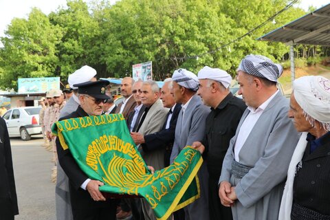 تصاویر/ حضور کاروان زیر سایه خورشید در شهرستان میرآباد