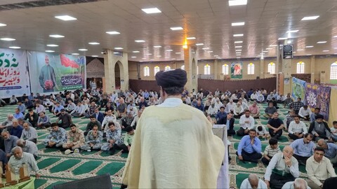 نماز جمعه گناوه به روایت تصویر