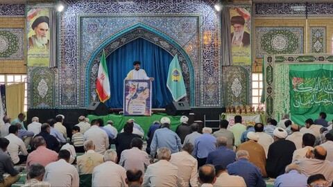 نماز جمعه گناوه به روایت تصویر