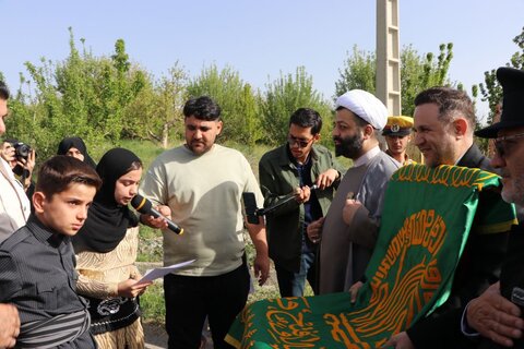 تصاویر/ حضور کاروان زیر سایه خورشید در شهرستان اشنویه