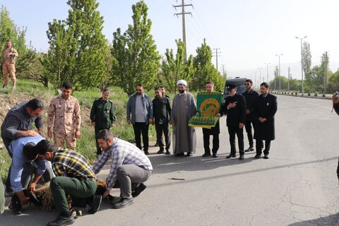 تصاویر/ حضور کاروان زیر سایه خورشید در شهرستان اشنویه