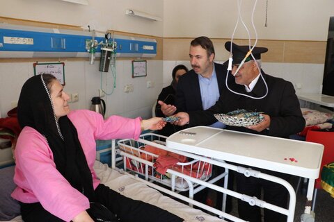 تصاویر/ استقبال مردم خونگرم مهاباد از کاروان زیر سایه خورشید