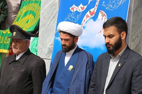 تصاویر/ استقبال مردم خونگرم مهاباد از کاروان زیر سایه خورشید