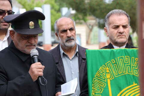 تصاویر/ حضور کاروان زیر سایه خورشید در سلماس