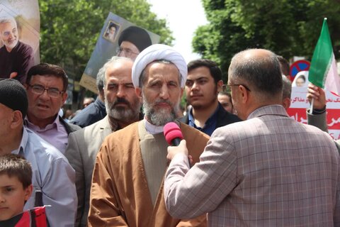 تصاویر/ برگزاری راهپیمایی جمعه‌های خشم در محکومیت جنایات رژیم صهیونیستی در قزوین