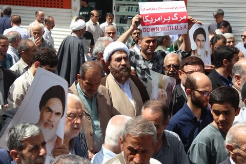 تصاویر/ برگزاری راهپیمایی جمعه‌های خشم در محکومیت جنایات رژیم صهیونیستی در قزوین