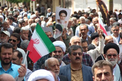 تصاویر/ برگزاری راهپیمایی جمعه‌های خشم در محکومیت جنایات رژیم صهیونیستی در قزوین