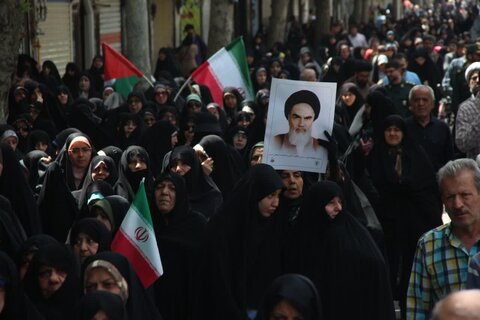 تصاویر/ برگزاری راهپیمایی جمعه‌های خشم در محکومیت جنایات رژیم صهیونیستی در قزوین