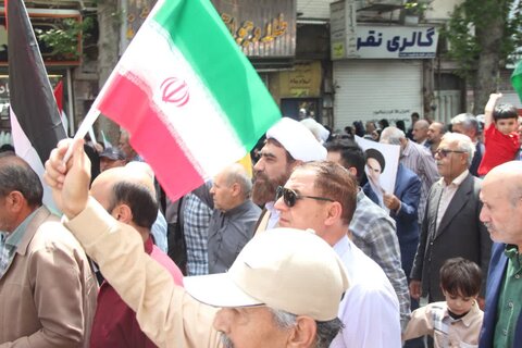 تصاویر/ برگزاری راهپیمایی جمعه‌های خشم در محکومیت جنایات رژیم صهیونیستی در قزوین