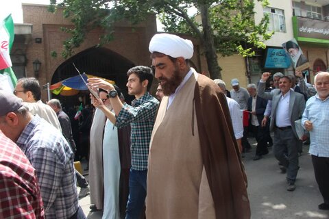 تصاویر/ برگزاری راهپیمایی جمعه‌های خشم در محکومیت جنایات رژیم صهیونیستی در قزوین