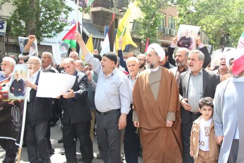 تصاویر/ برگزاری راهپیمایی جمعه‌های خشم در محکومیت جنایات رژیم صهیونیستی در قزوین