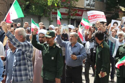 تصاویر/ برگزاری راهپیمایی جمعه‌های خشم در محکومیت جنایات رژیم صهیونیستی در قزوین