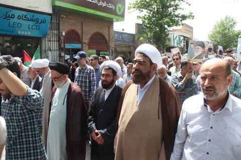 تصاویر/ برگزاری راهپیمایی جمعه‌های خشم در محکومیت جنایات رژیم صهیونیستی در قزوین