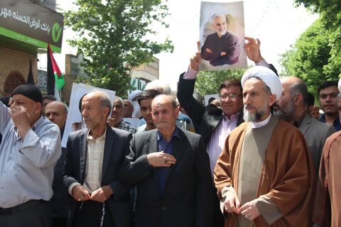 تصاویر/ برگزاری راهپیمایی جمعه‌های خشم در محکومیت جنایات رژیم صهیونیستی در قزوین