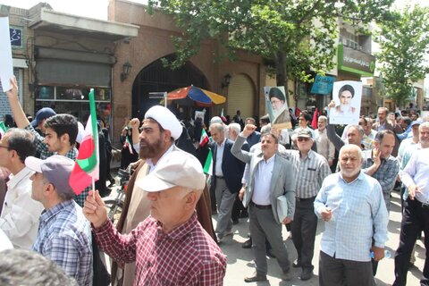 تصاویر/ برگزاری راهپیمایی جمعه‌های خشم در محکومیت جنایات رژیم صهیونیستی در قزوین