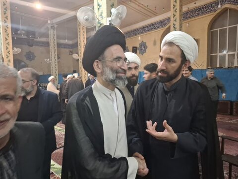 تصاویر/ حضور نماینده ولی فقیه درکاشان درسالگردشهادت آیت الله سلیمانی