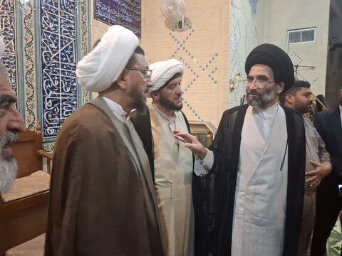 تصاویر/ حضور نماینده ولی فقیه درکاشان درسالگردشهادت آیت الله سلیمانی