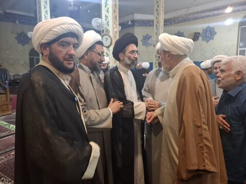 تصاویر/ حضور نماینده ولی فقیه درکاشان درسالگردشهادت آیت الله سلیمانی