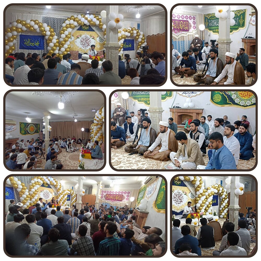 حوزہ علمیہ الولایہ قم میں عشرۂ کرامت کی مناسبت سے جشن کا اہتمام