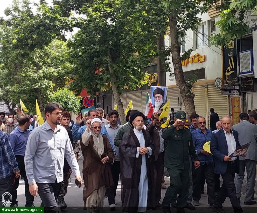 فیلم | راهپیمایی جمعه خشم در خرم آباد