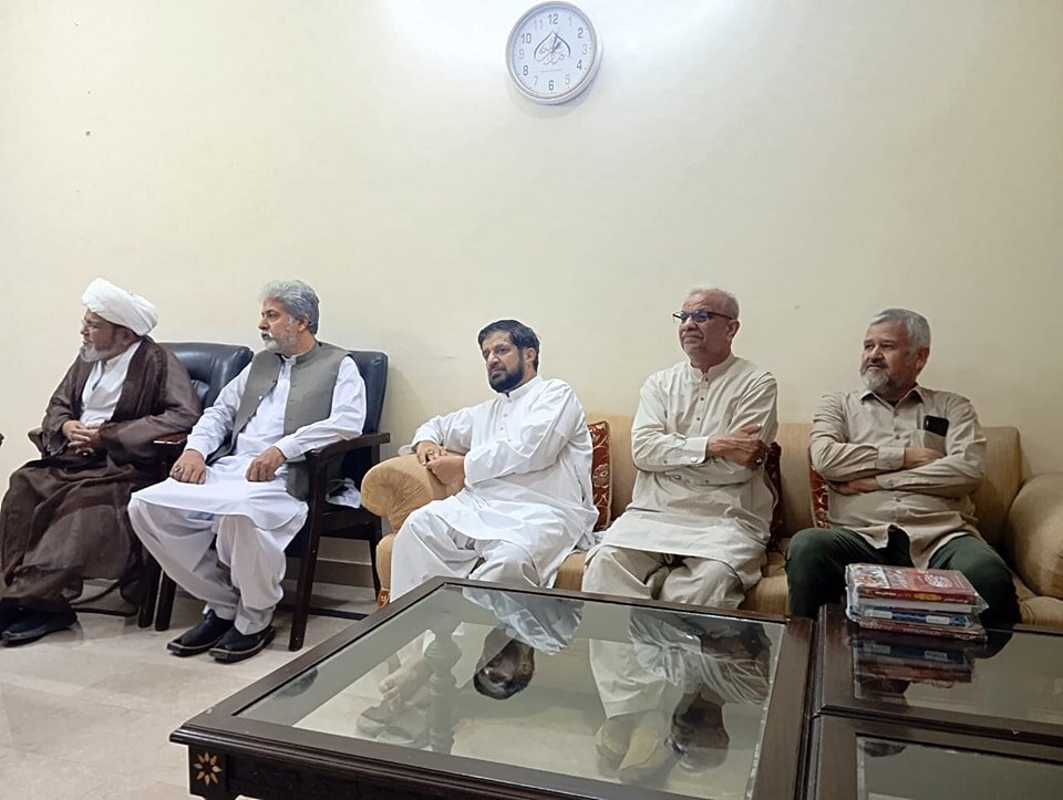 علامہ شبیر میثمی کی چیئرمین امام خمینی (رہ) ٹرسٹ سے ملاقات / موجودہ ملکی صورتحال پر خصوصی گفتگو