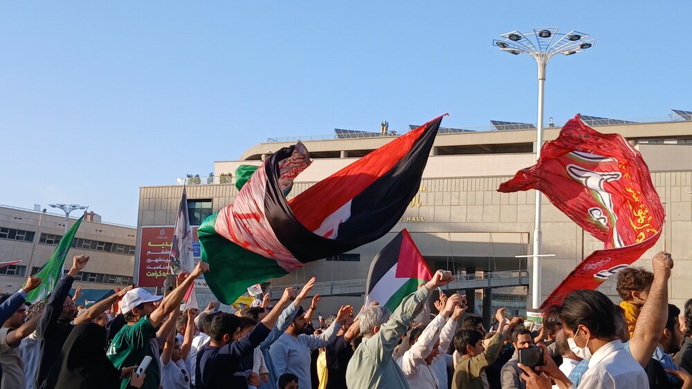  اجتماع «فریادفسطین» در حمایت از حقوق مردم غزه در مشهد