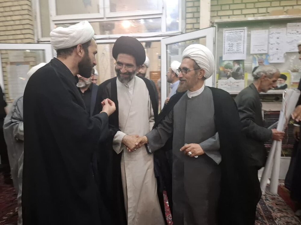 تصاویر/ حضور نماینده ولی فقیه در کاشان در مراسم سالگرد شهادت آیت الله سلیمانی