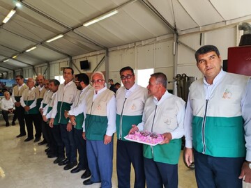 تصاویر/ ورود خدام حرم رضوی به کاشان