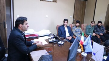 بازدید علمی طلاب یزدی از سازمان قضایی نیروهای مسلح+عکس