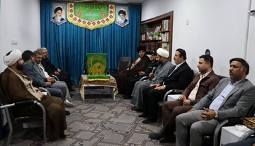 تصاویر/ دیدار خدام رضوی با امام جمعه دیلم