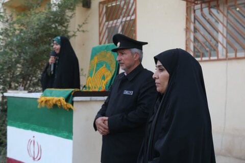 تصاویر/ تجلیل از معلمان با حضور خدام رضوی