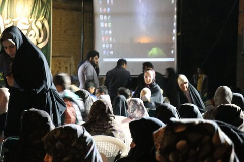 تصاویر/ برپایی چایخانه رضوی در برزک کاشان