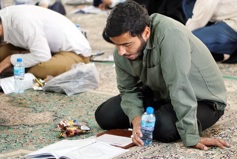 تصاویر/ برگزاری آزمون استعداد‌های برتر طلاب کشور