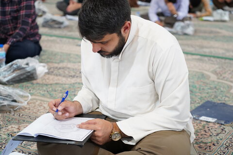 تصاویر/ برگزاری آزمون استعداد‌های برتر طلاب کشور