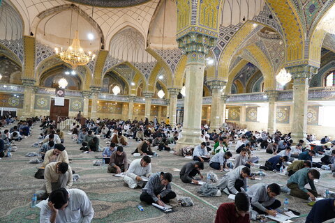 تصاویر/ برگزاری آزمون استعداد‌های برتر طلاب کشور