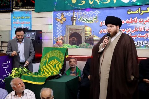 تصاویر/ حضور خدام رضوی در بیت الحسین(ع) دیلم