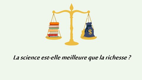 10 différentes réponses de l'Amir al-Mu'minin (as) à la question "La science est-elle meilleure que la richesse ?"