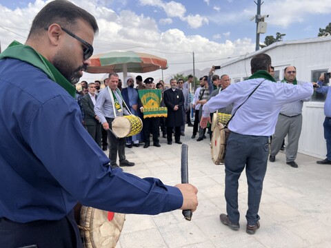 تصاویر|کاروان زیر سایه خورشید در شهرستان شهرضا