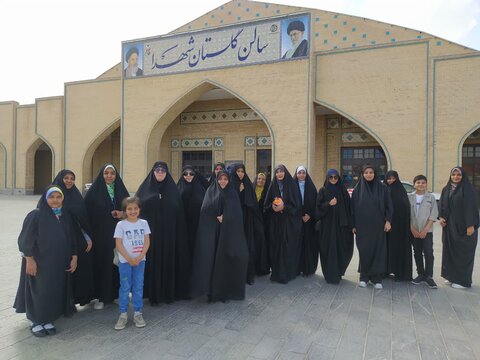 تصاویر/اردوی تفریحی نجف آباد اصفهان ویژه طلاب مدرسه علمیه فاطمیه محلات