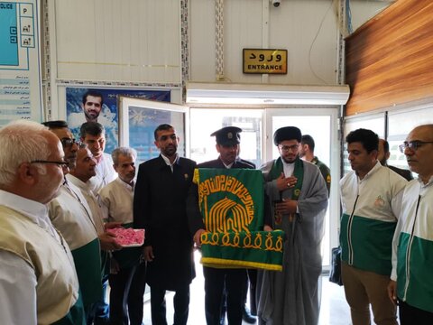 تصاویر/ ورود خدام حرم رضوی به کاشان