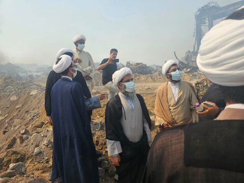 تصاویر/ بازید مدیر حوزه علمیه استان هرمزگان از اسکله شهید رجایی بندرعباس