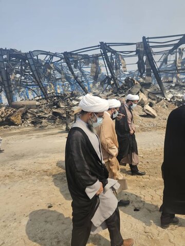 تصاویر/ بازید مدیر حوزه علمیه استان هرمزگان از اسکله شهید رجایی بندرعباس