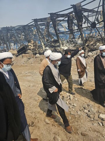 تصاویر/ بازید مدیر حوزه علمیه استان هرمزگان از اسکله شهید رجایی بندرعباس