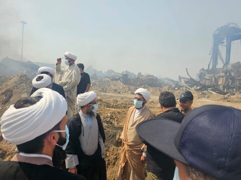 تصاویر/ بازید مدیر حوزه علمیه استان هرمزگان از اسکله شهید رجایی بندرعباس