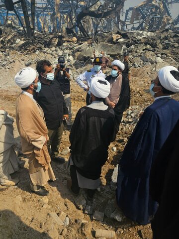 تصاویر/ بازید مدیر حوزه علمیه استان هرمزگان از اسکله شهید رجایی بندرعباس