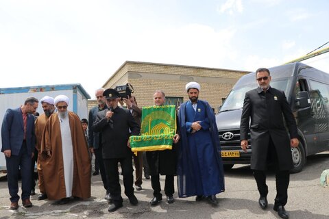 تصاویر/ حضور کاروان زیر سایه خورشید در شهرستان چالدران