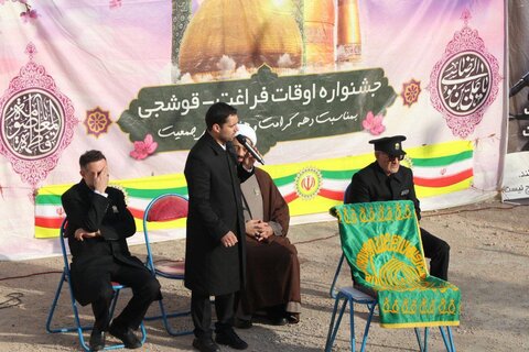 تصاویر/ حضور کاروان زیر سایه خورشید در شهر قوشچی