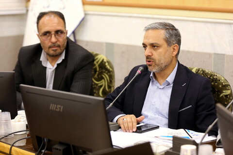 تصاویر/ نشست خبری مدیر کل آموزش و پرورش استان قم