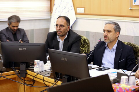 تصاویر/ نشست خبری مدیر کل آموزش و پرورش استان قم