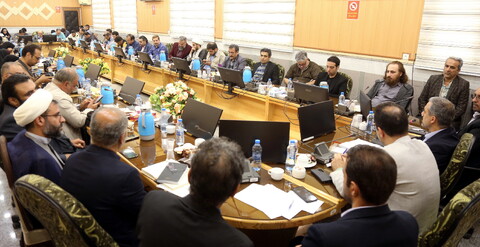 تصاویر/ نشست خبری مدیر کل آموزش و پرورش استان قم